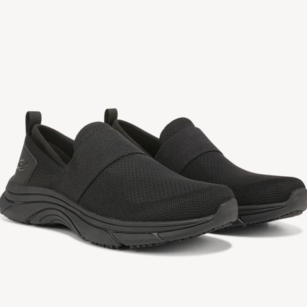 Dr. Scholls Non-slip Got it Gore Black Sneakers NWT